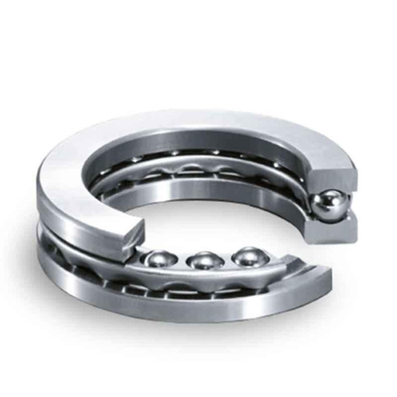 Nachi 15x28x9mm Steel Thrust Ball Bearing, 51102 (Pack of 10)