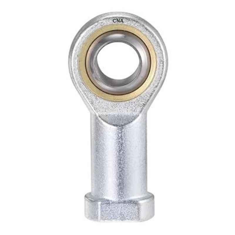 CNA PHS 8 R Alloy Steel Right Female Thread Rod End Plain Bearing, 8x22x12mm (Pack of 10)