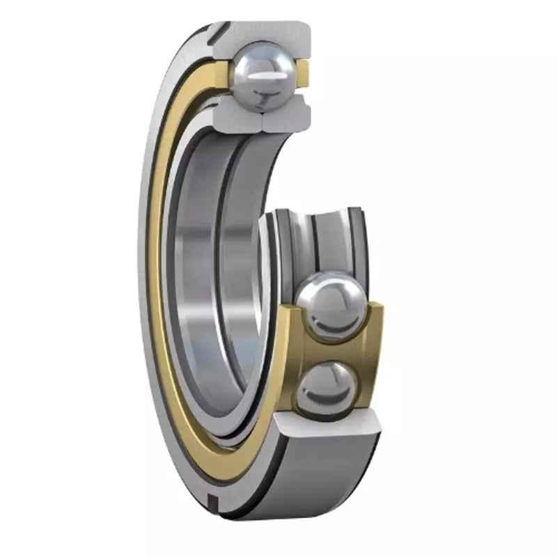 SKF QJ 307 N2MA/C2L Four Point Angular Contact Ball Bearing, 35x80x21mm