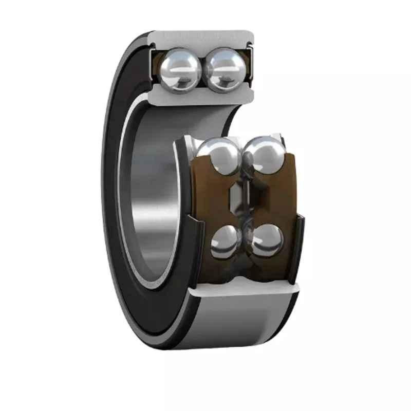 SKF 3203 A-2RS1TN9/C3 Double Row Angular Contact Ball Bearing, 17x40x18mm