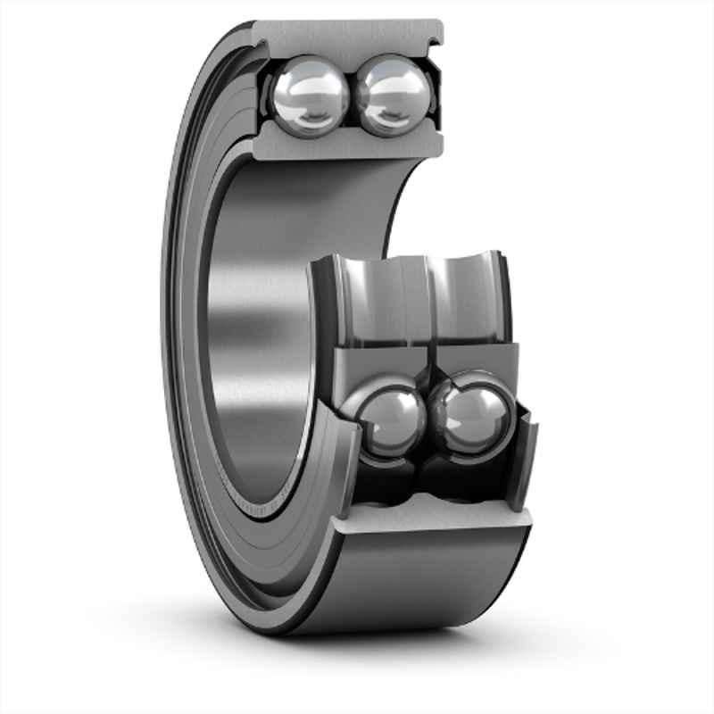 NTN 3206S Double Row Angular Contact Ball Bearing, 30x62x23.8 mm